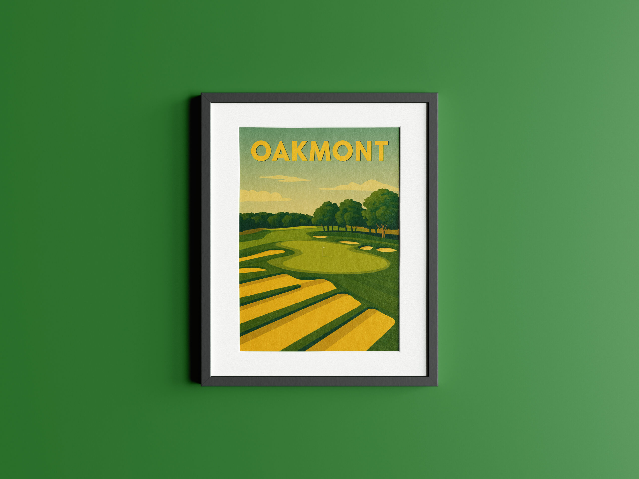 Oakmont 1 zwart