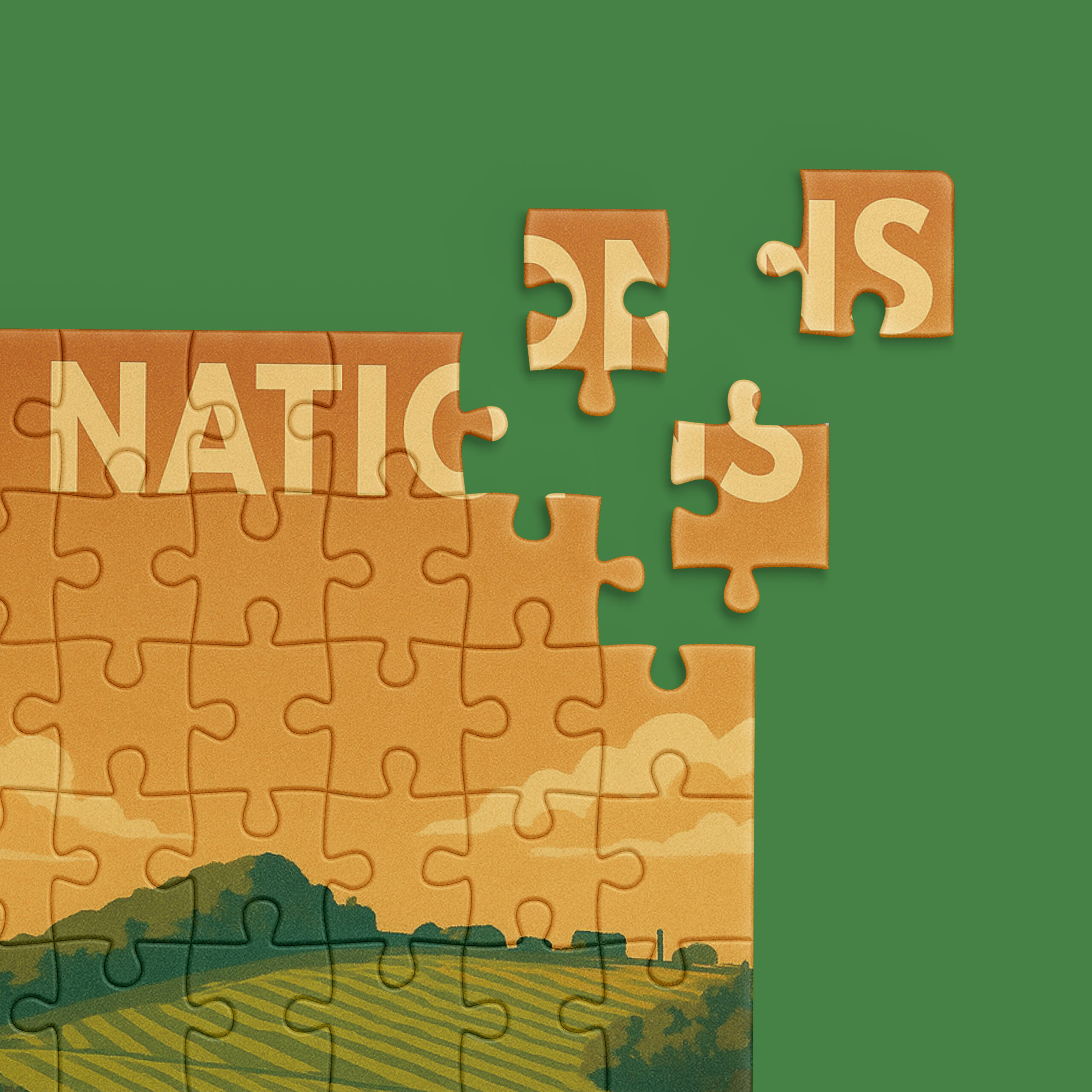 Puzzel Five Nations - Afbeelding 1