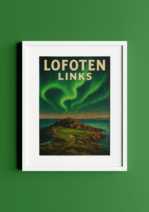 Lofoten Links Noorwegen