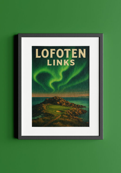Lofoten Links Noorwegen