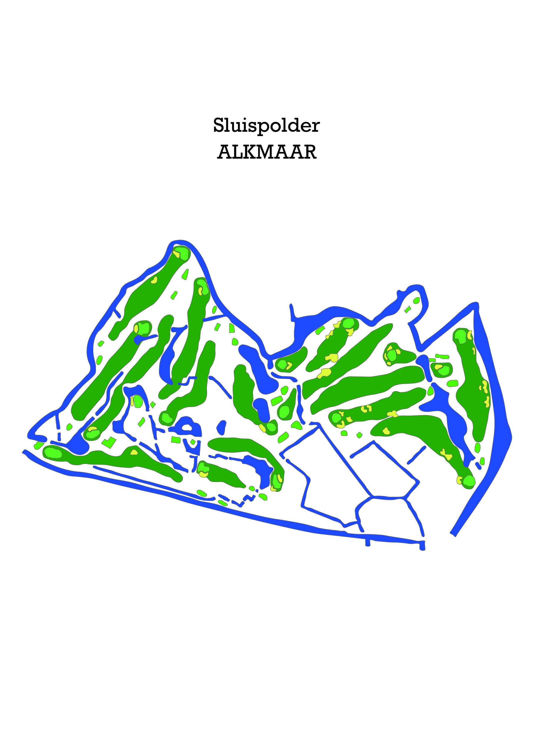 Golfbaan Sluispolder Nederland - Afbeelding 2