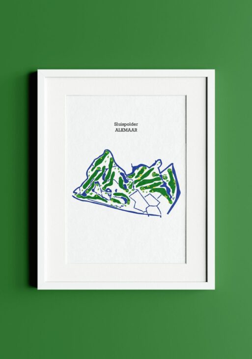 Golfbaan Sluispolder Nederland