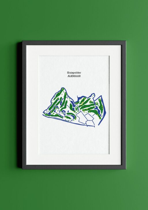 Golfbaan Sluispolder Nederland
